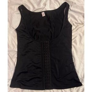 Ashley Stewart‎ Intimates Plus Size Hook & Eye Shaper Corset Tank Top, Size 1X